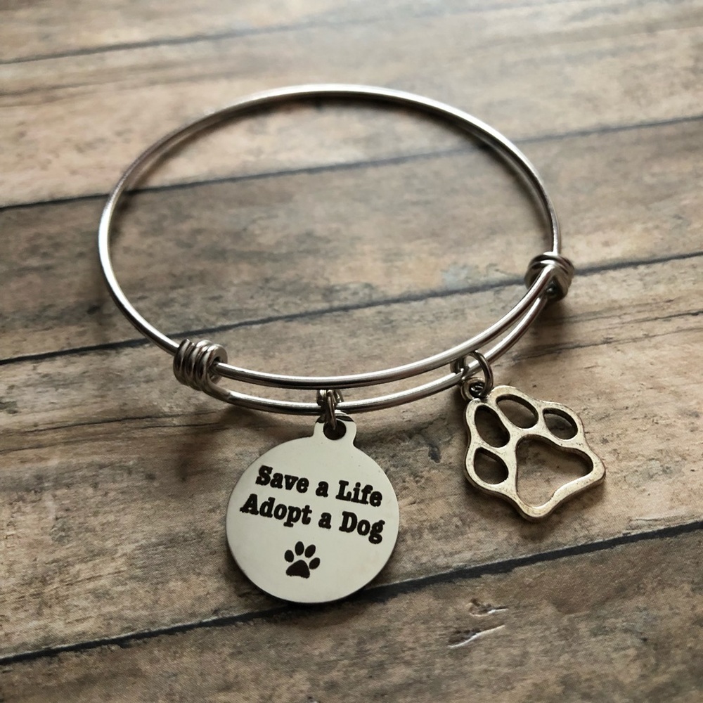 Save A Life / Adopt A Dog Bracelet